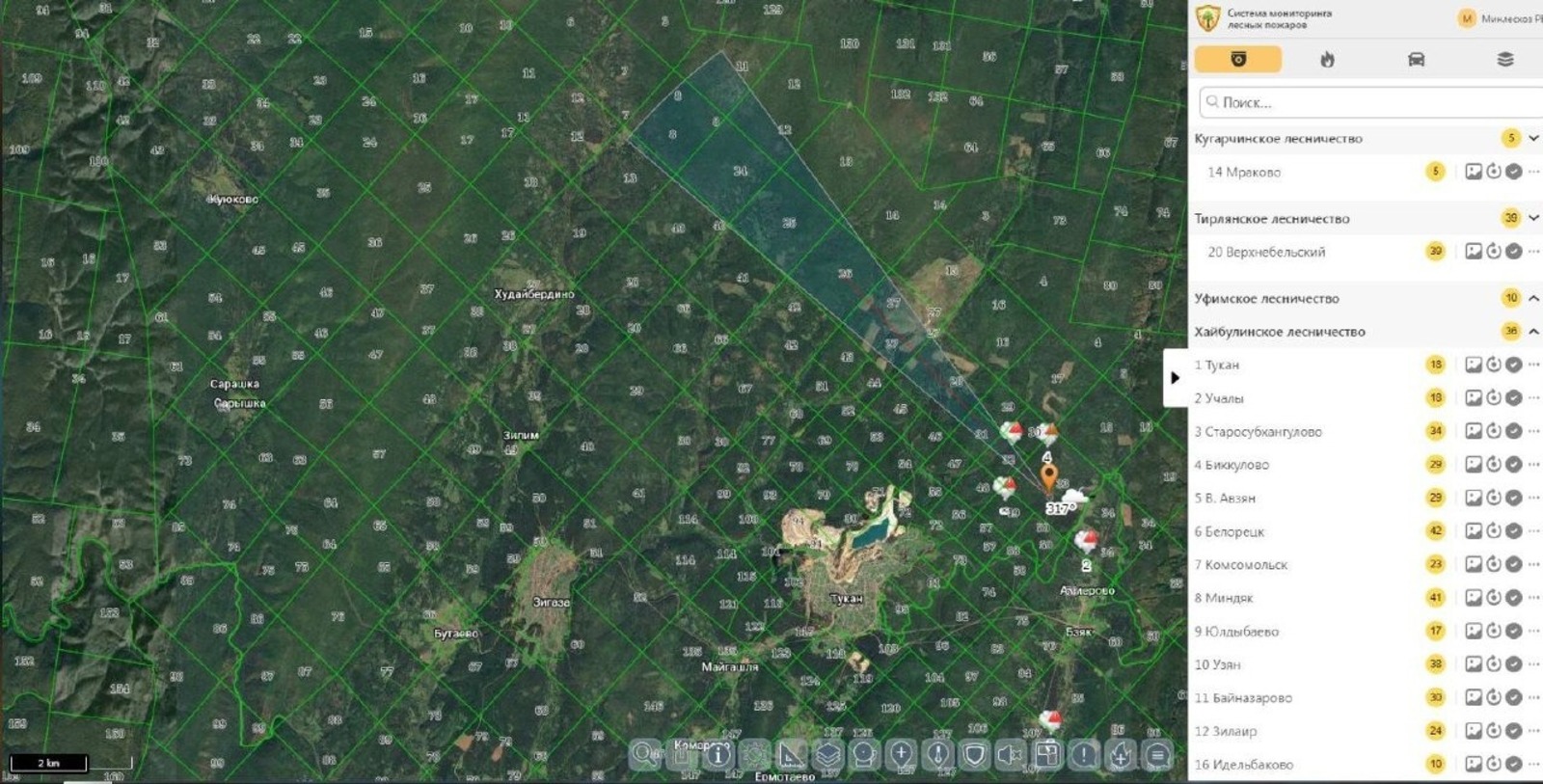 Видеокамеры за четыре года выявили 78 лесных пожаров