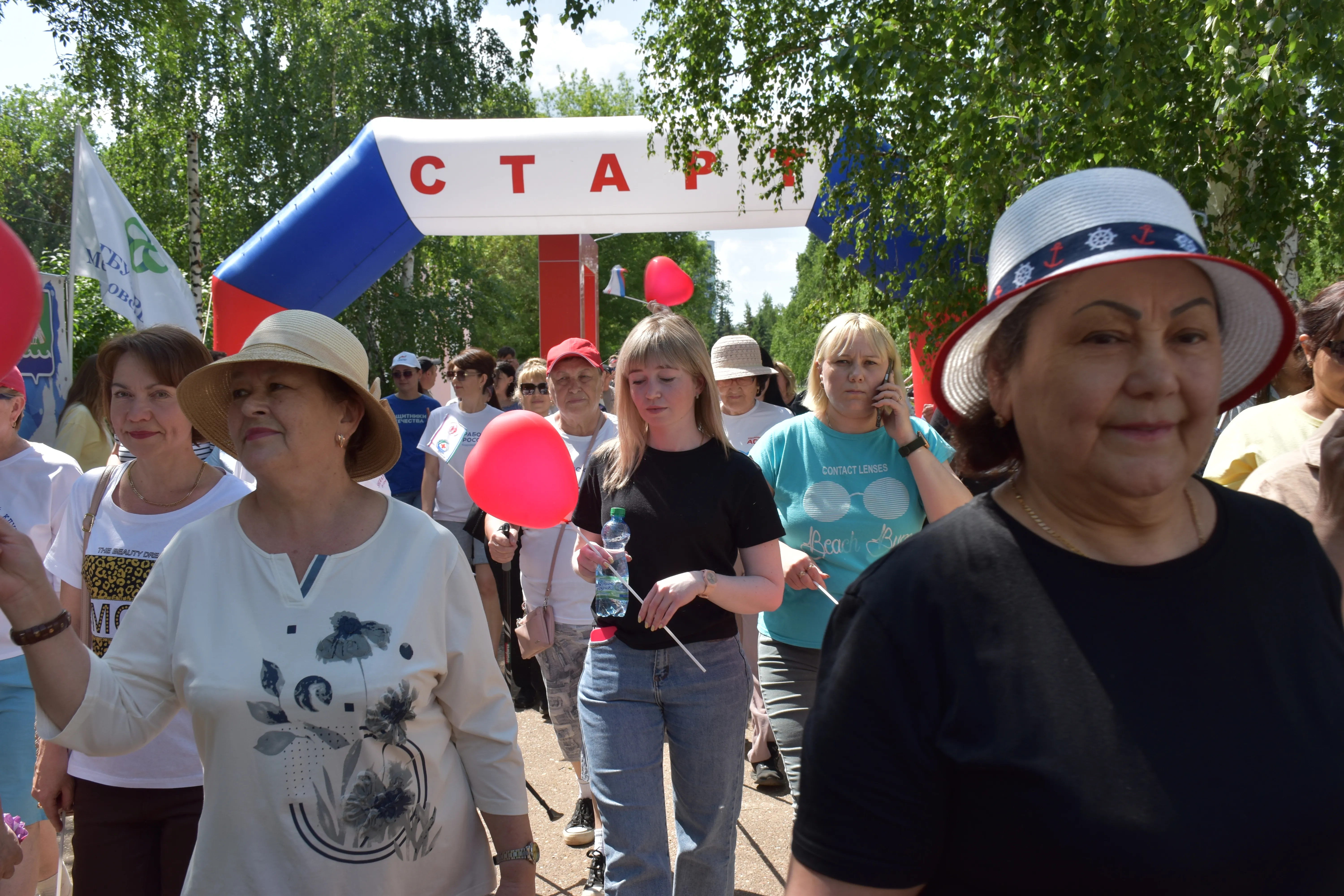 Шаг за шагом к здоровью: Мелеуз присоединился к акции «10000 шагов к жизни»