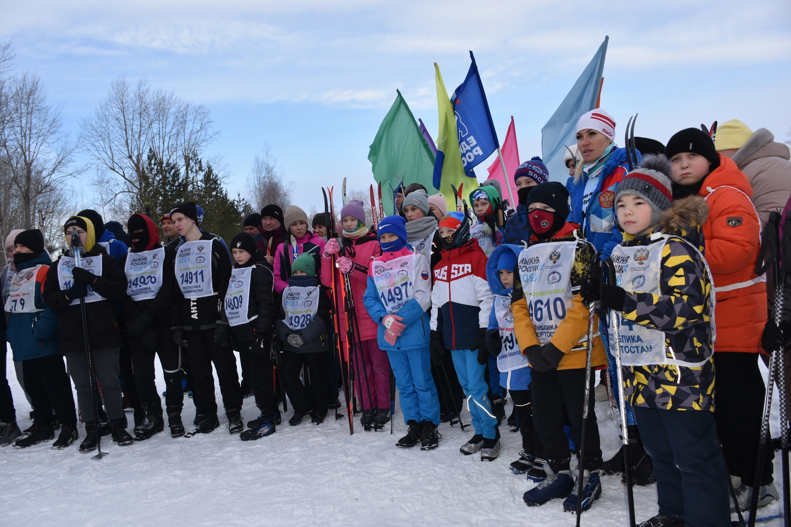 В Мелеузе состоялись лыжные гонки памяти Радика Хамматова