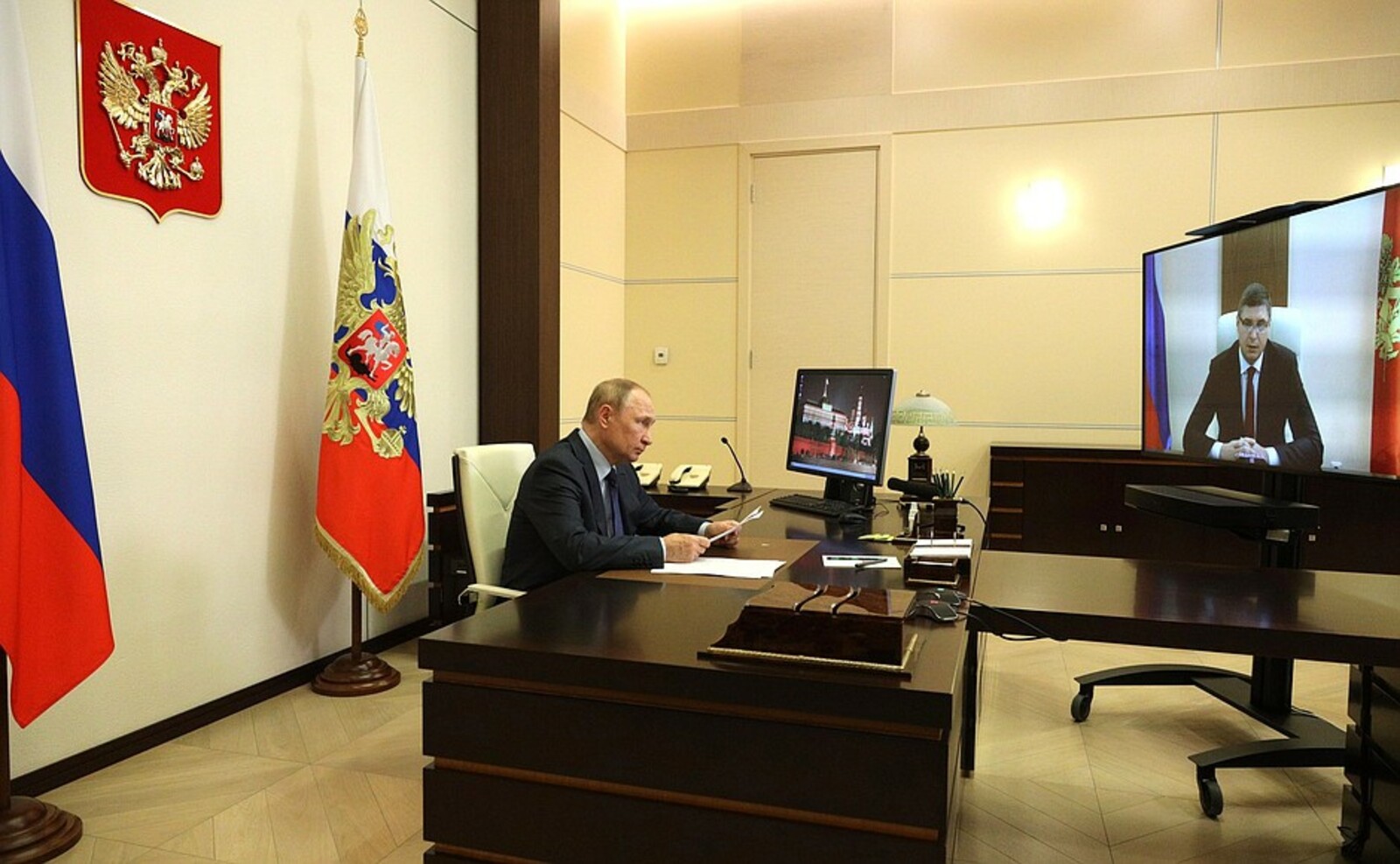 Владимир Путин провёл встречу с врио губернатора Владимирской области