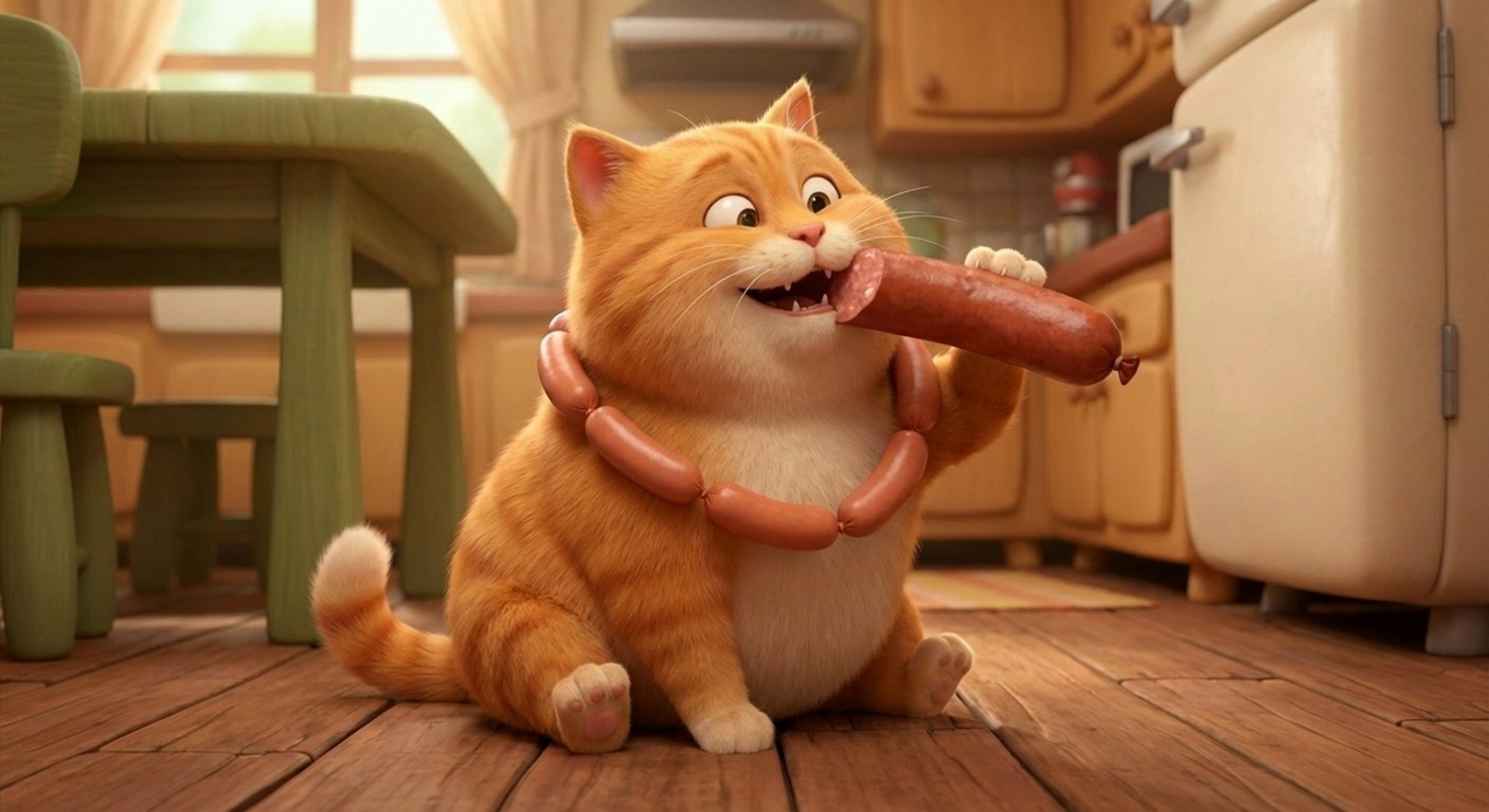 Жителям Башкирии разъяснили, можно ли кормить кошек колбасой