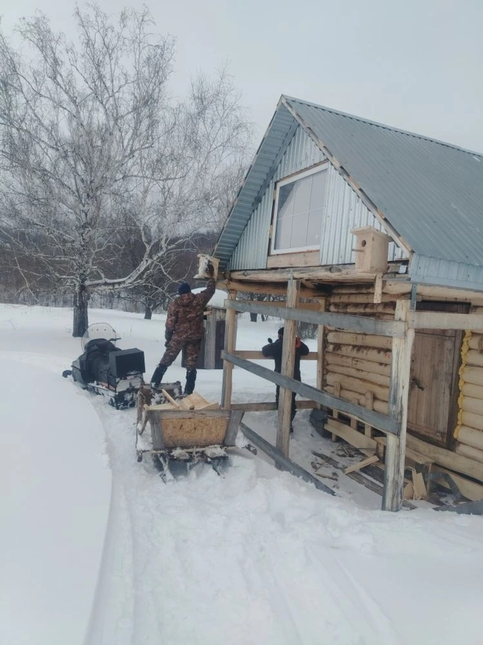 В природном парке "Зилим" в Башкирии появились новые скворечники