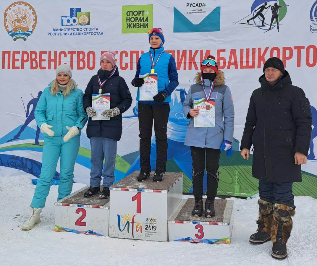 Мелеузовская лыжница завоевала серебряную медаль в Уфе