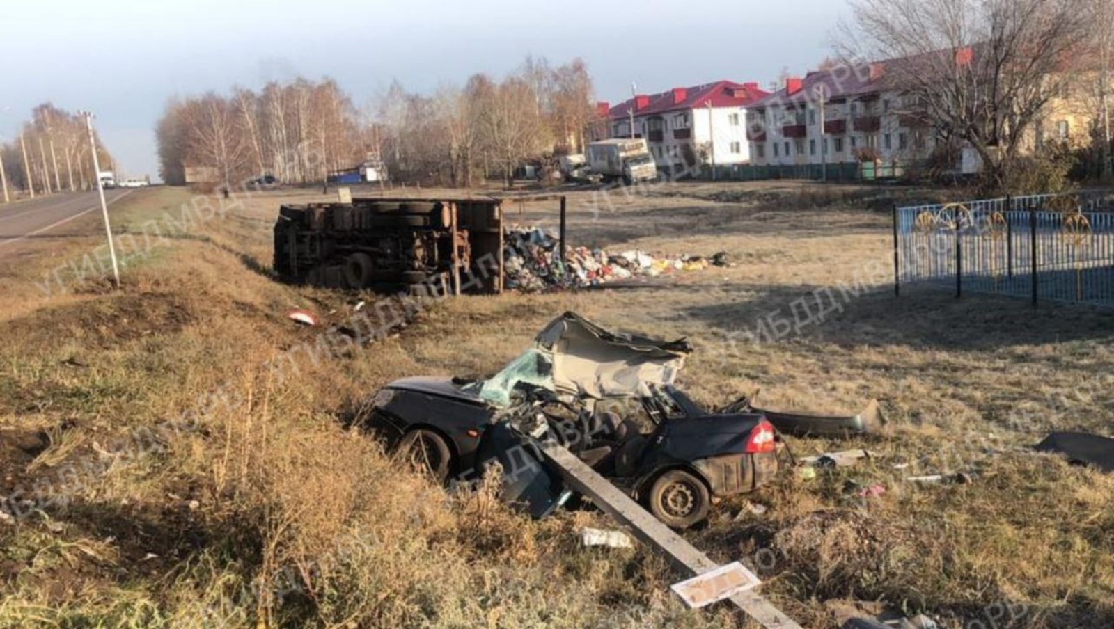В Мелеузовском районе и г. Мелеузе произошло два ДТП, пострадали два человека