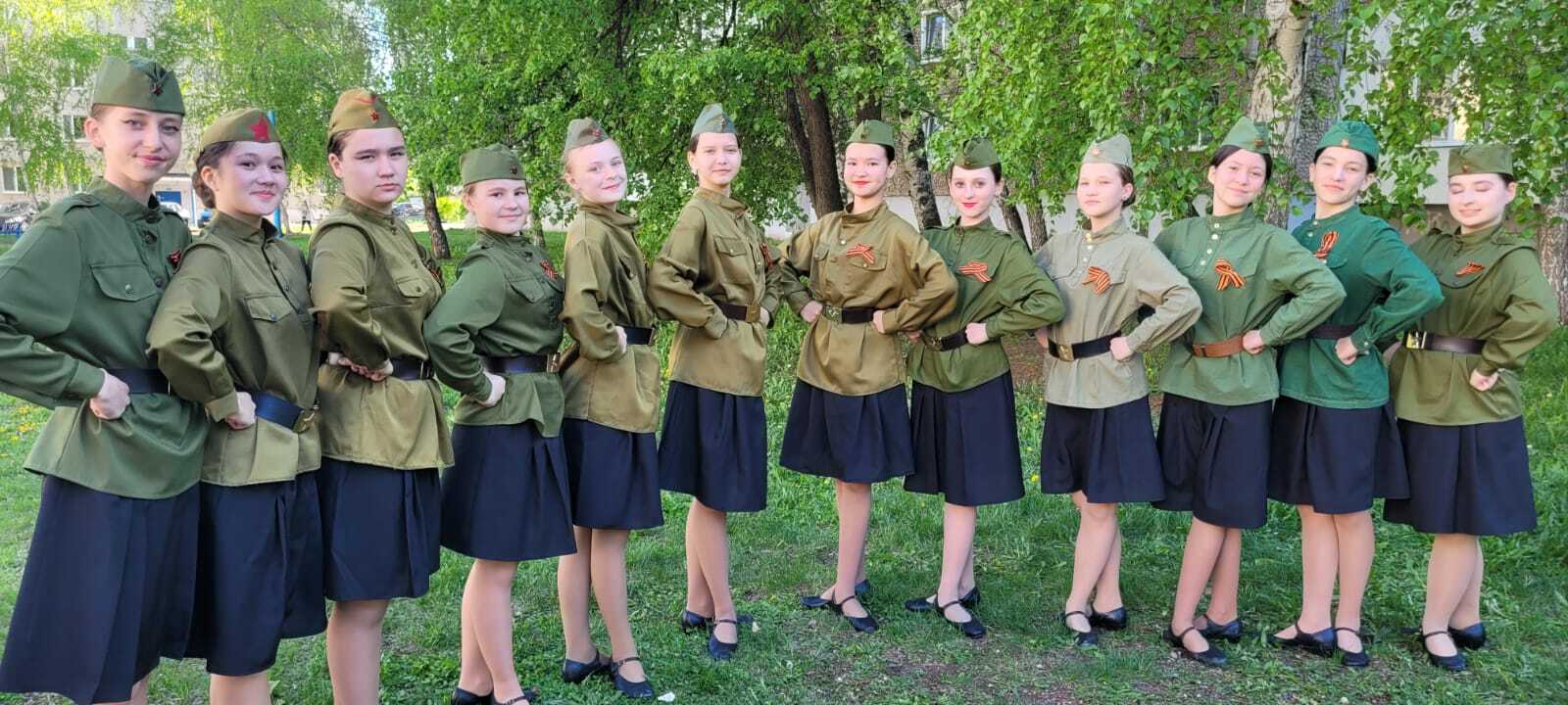 В Мелеузе прошел праздник двора, посвящённый 80-летию Победы