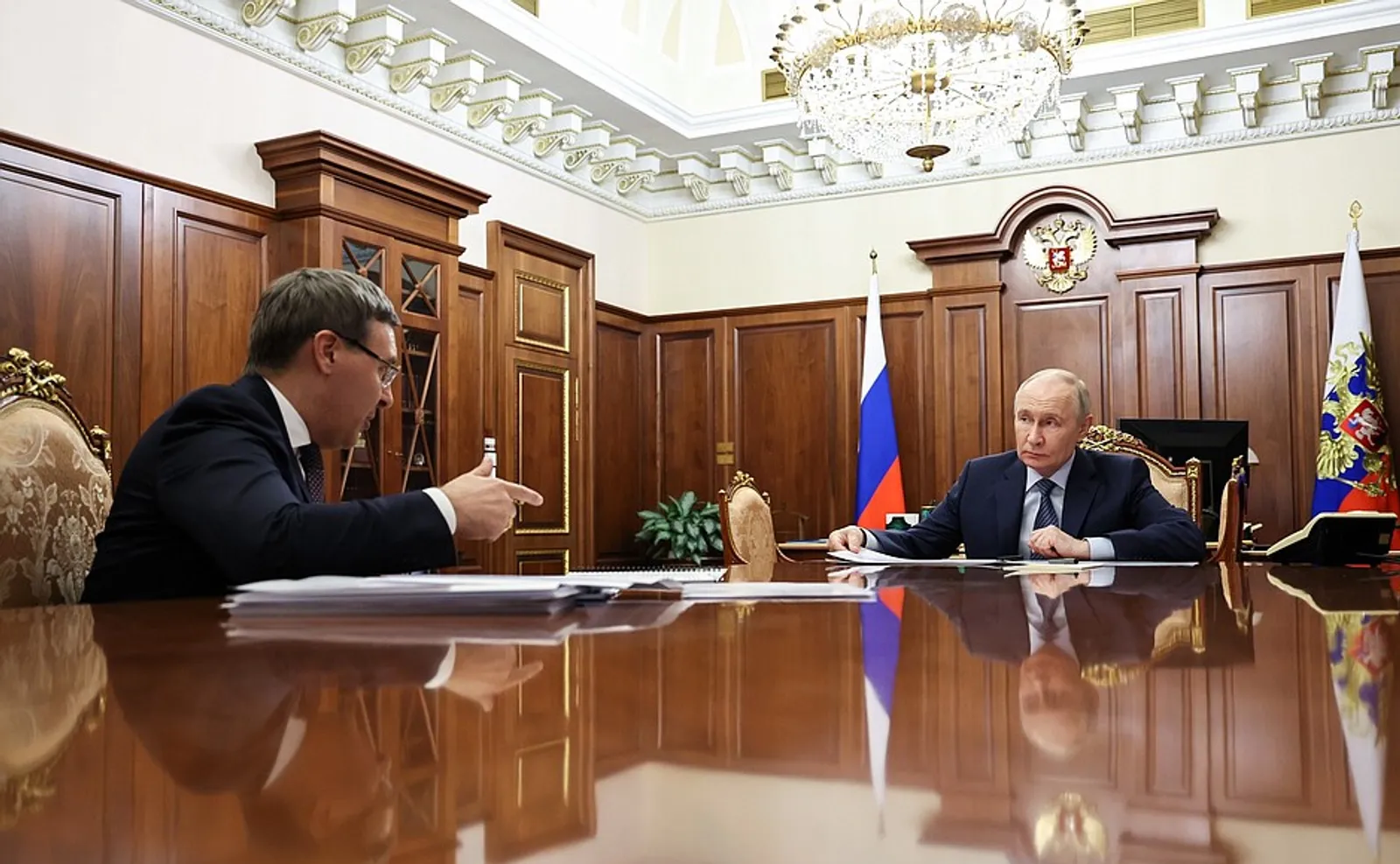 Президент встретился с Министром науки и высшего образования Валерием Фальковым