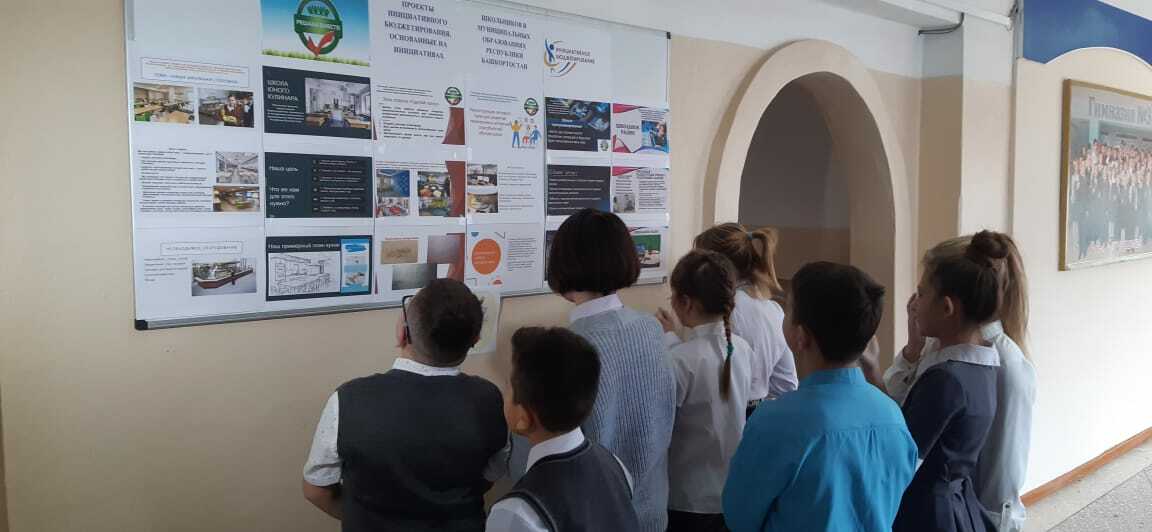 Старшеклассники Мелеуза презентуют проекты в рамках конкурса инициативного бюджетирования
