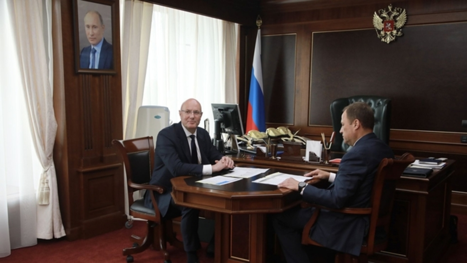 Вопросы развития ПФО обсудили на встрече Дмитрий Чернышенко и Игорь Комаров