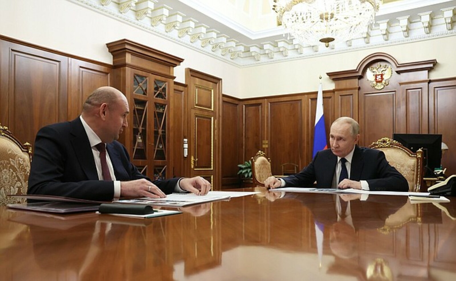 Владимир Путин встретился с губернатором Оренбургской области