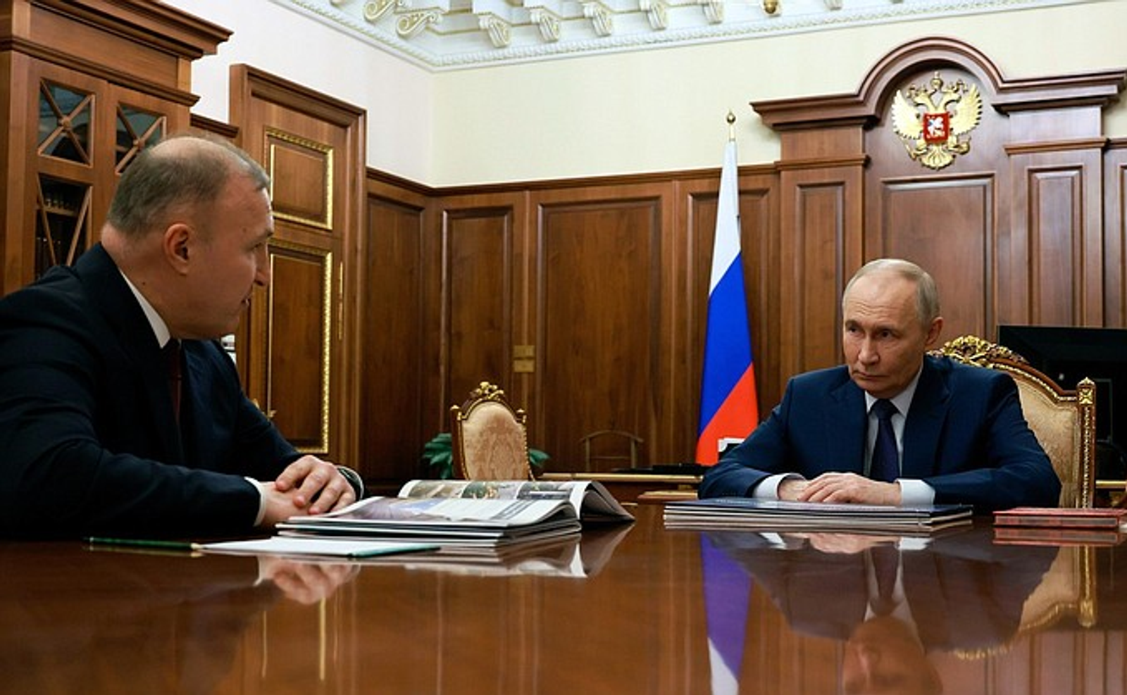 Владимир Путин провёл встречу с главой Адыгеи Муратом Кумпиловым