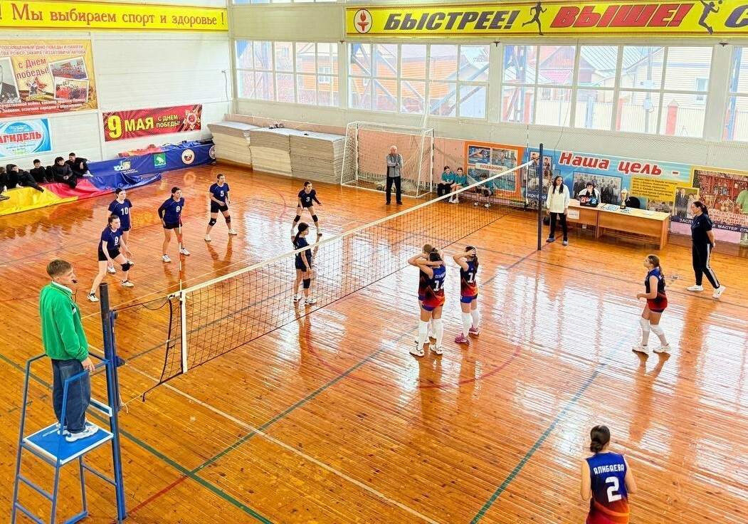 В Зиргане прошёл турнир по волейболу памяти Сибагата Гайнуллина