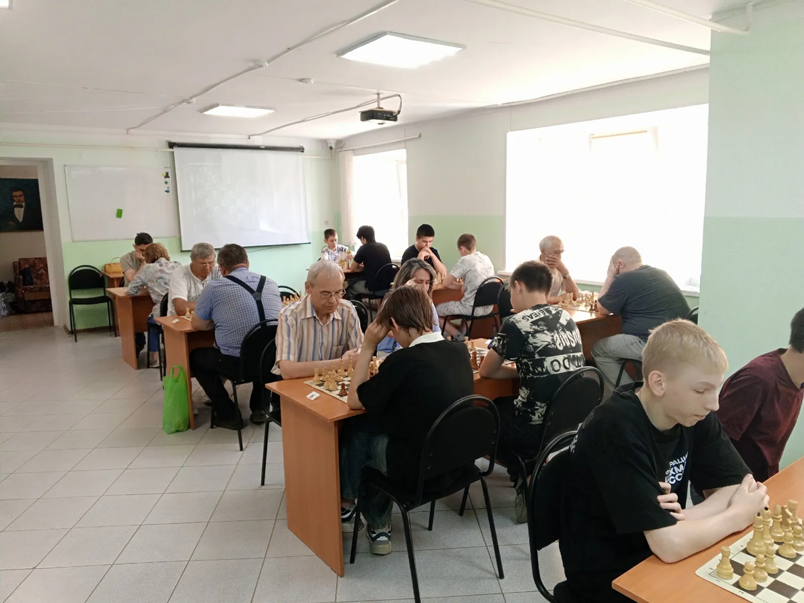 В Мелеузе сразились шахматисты