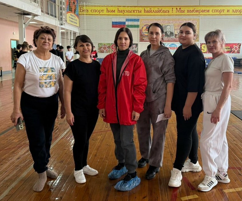 Зирганцы сдали нормативы ГТО