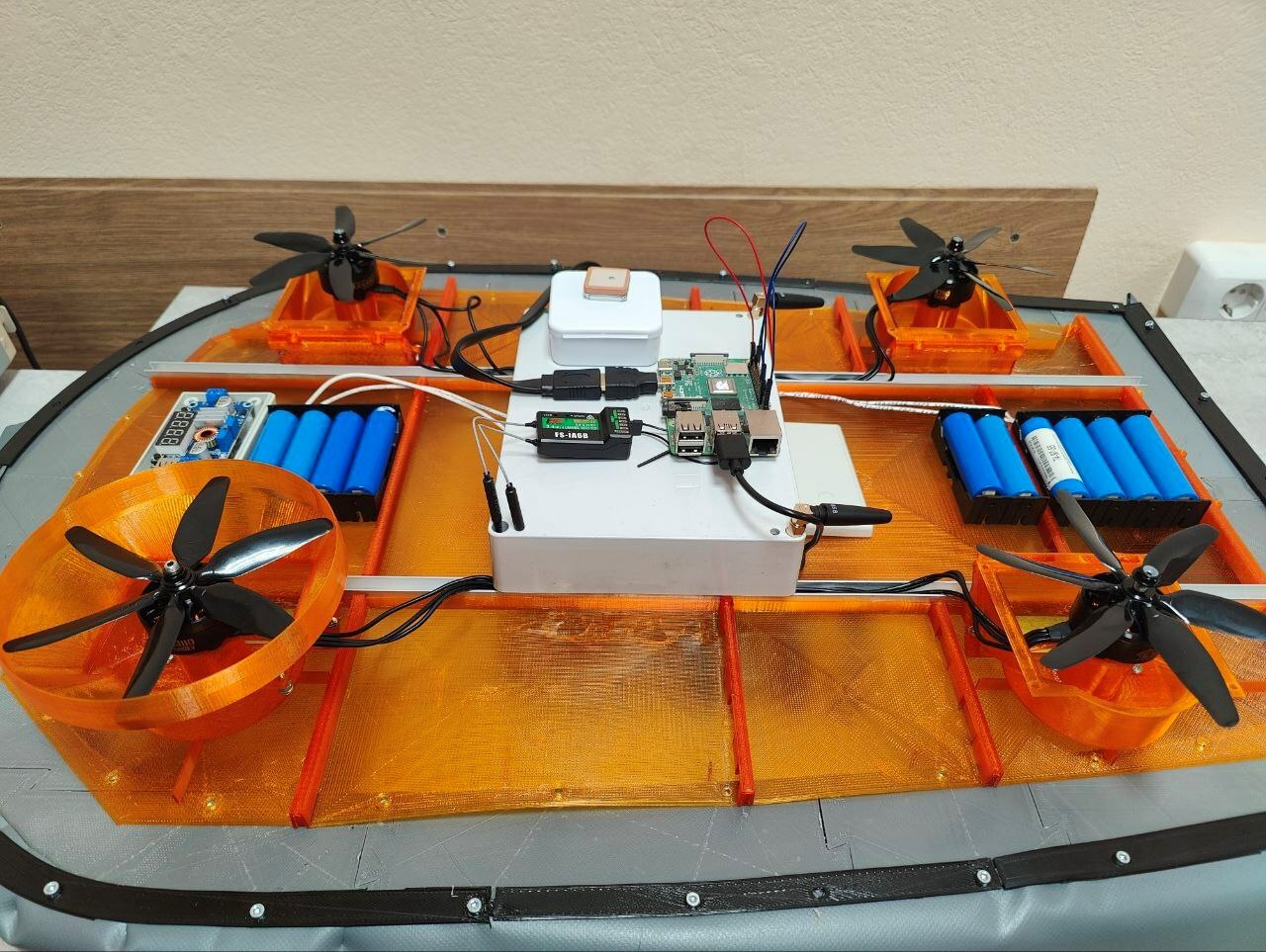 В Межвузовском кампусе Уфы разработали прототип мобильной робоплатформы