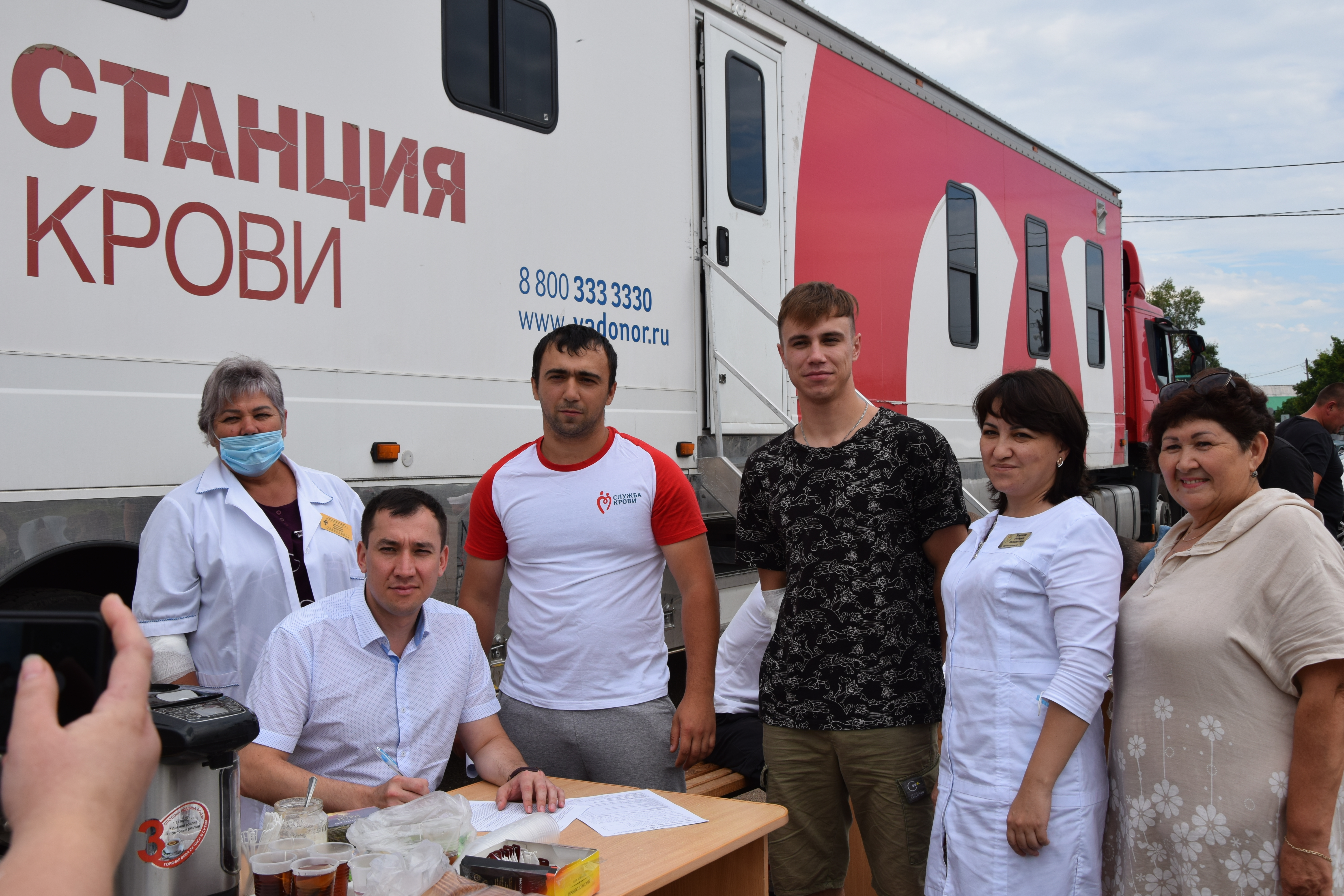Жители села Зирган Мелеузовского сдали кровь