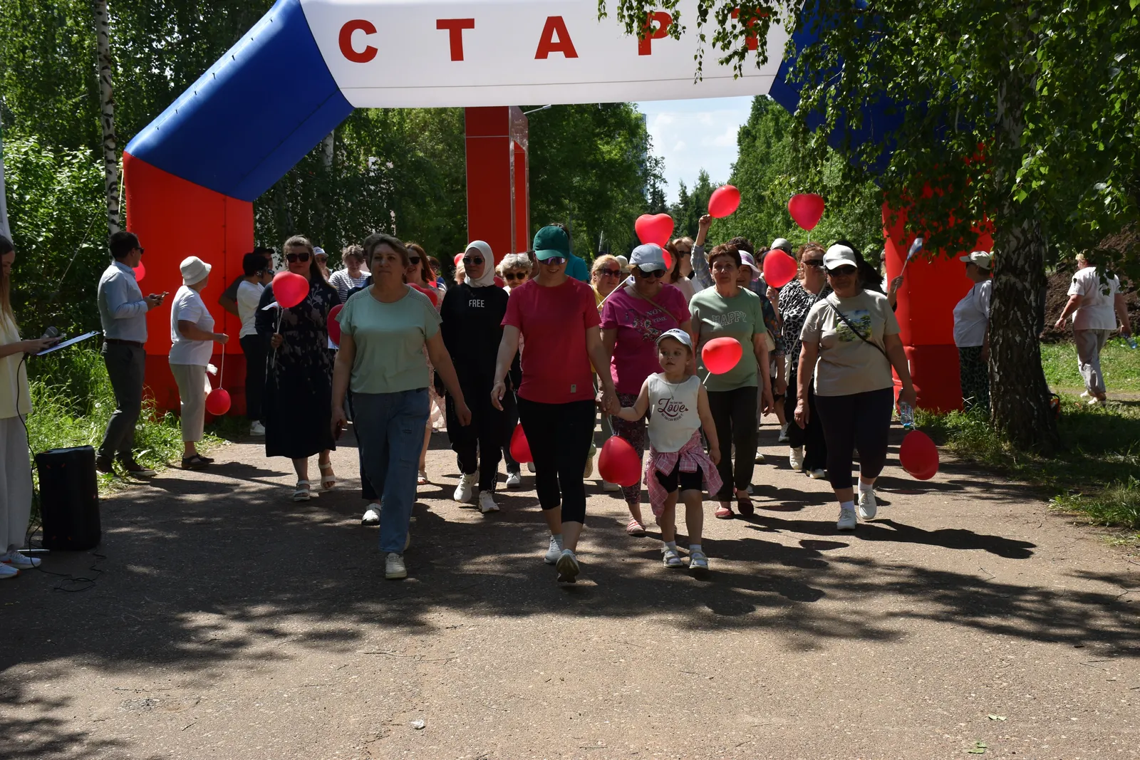 Шаг за шагом к здоровью: Мелеуз присоединился к акции «10000 шагов к жизни»