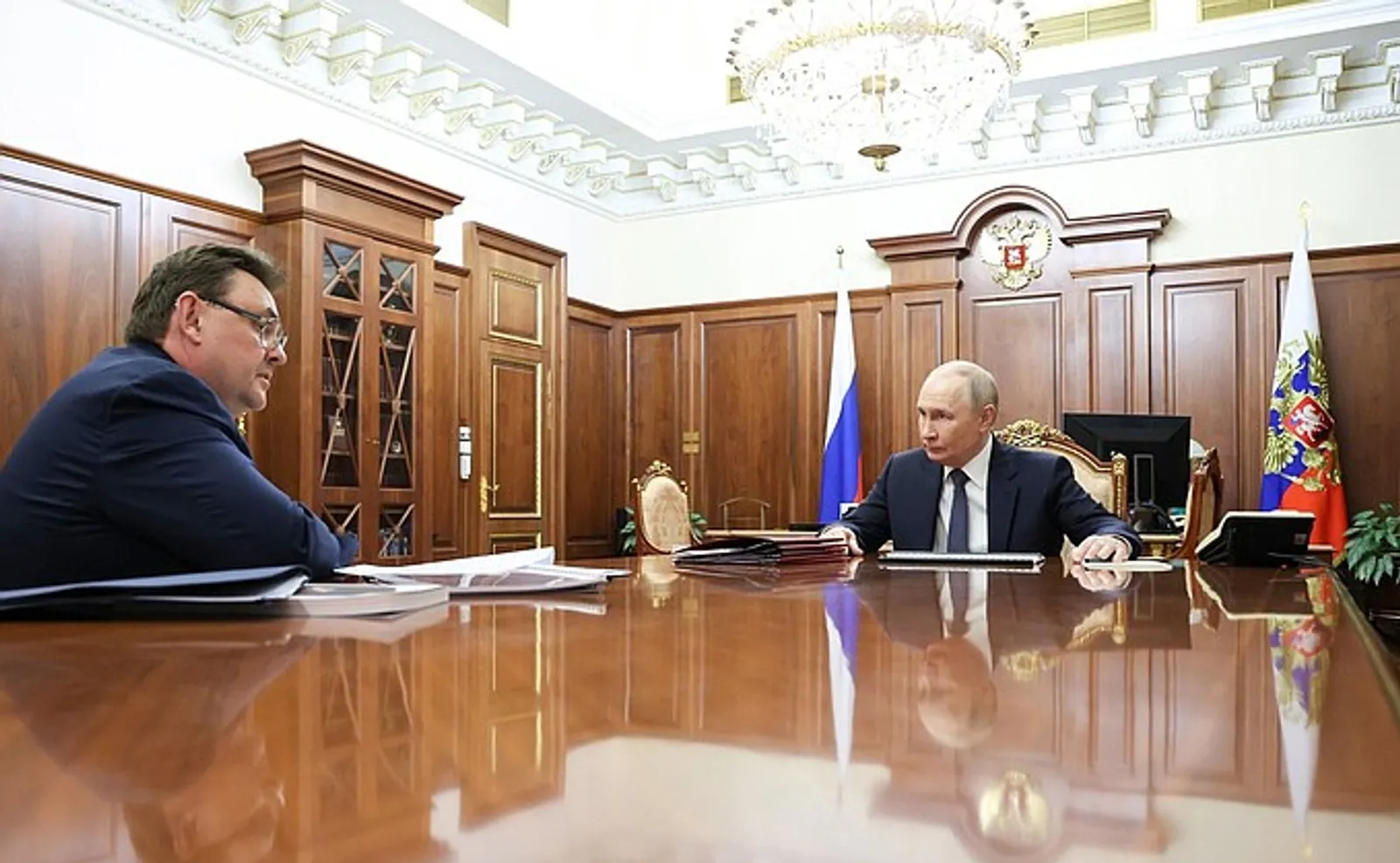 Президент провёл встречу с Министром юстиции Константином Чуйченко