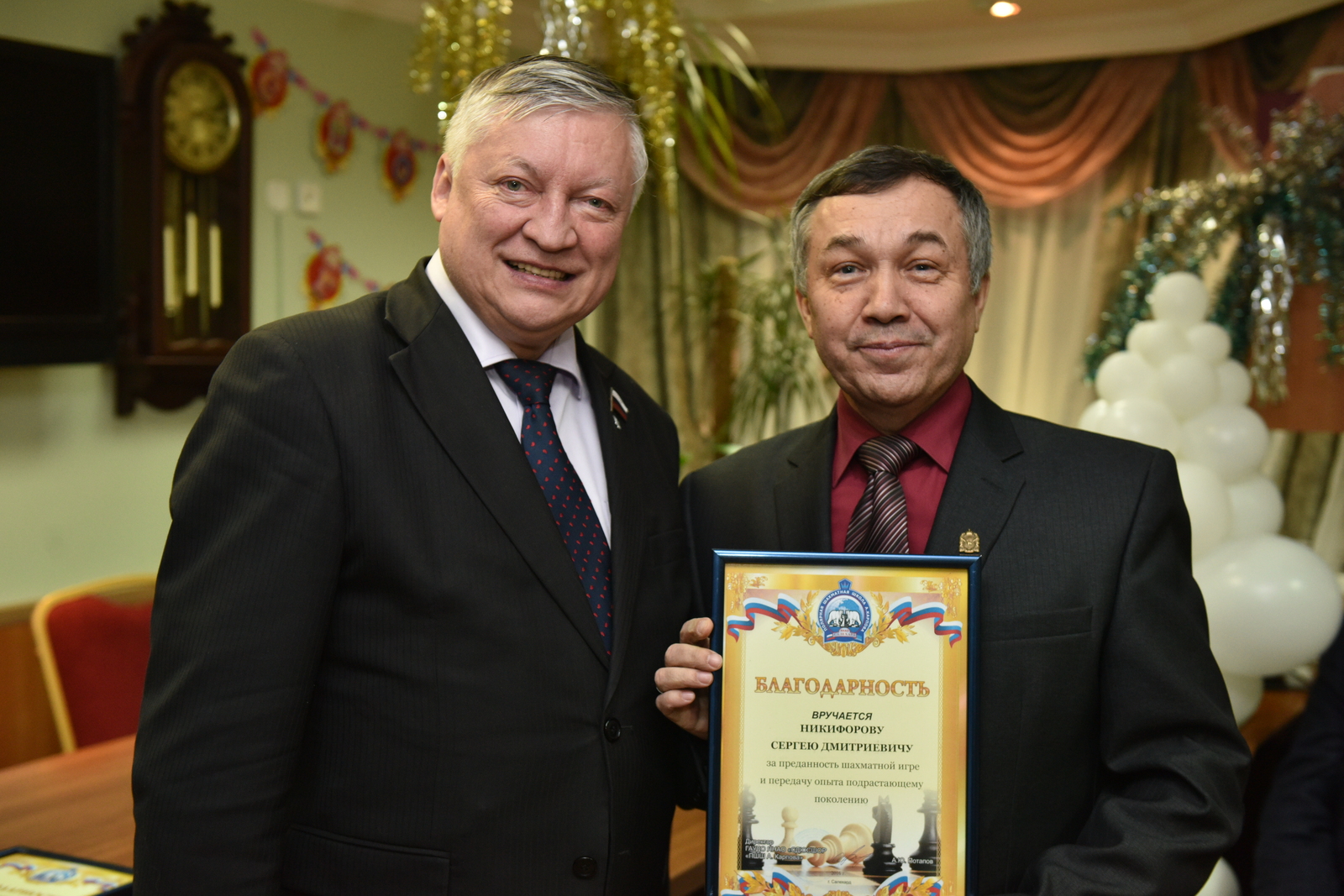 Шахматист из Мелеуза рассказал о встрече с Анатолием Карповым и Борисом Спасским