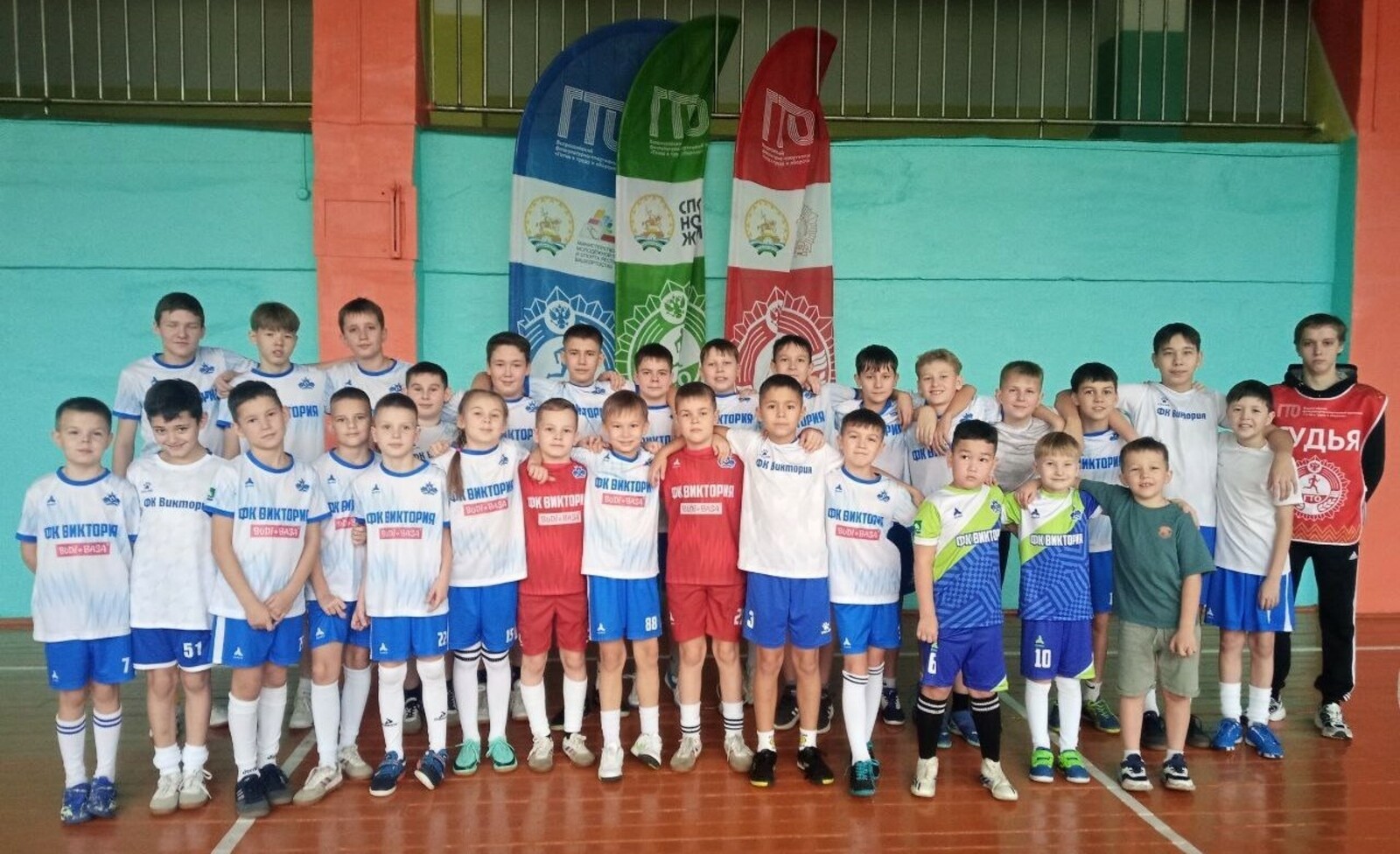 Мелеузовская футбольная команда «Виктория» сдала нормативы ГТО